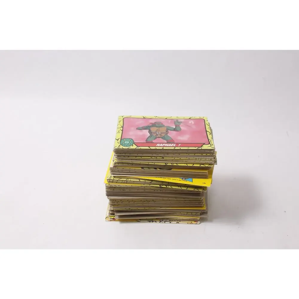 1980s TMNT Teenage Mutant Ninja Turtles Trading Cards Lot ~ 260817-WH 956